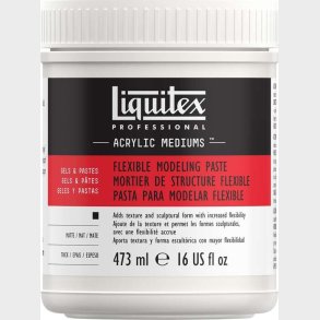 Liquitex - Flexible Modeling Paste Gel Medium - Modelleringspasta 473 Ml