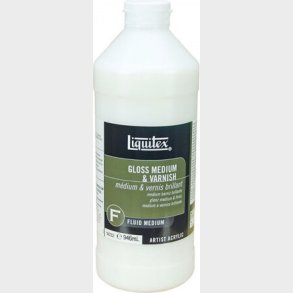 Liquitex - Gloss Medium & Varnish 946 Ml - Fluid Medium