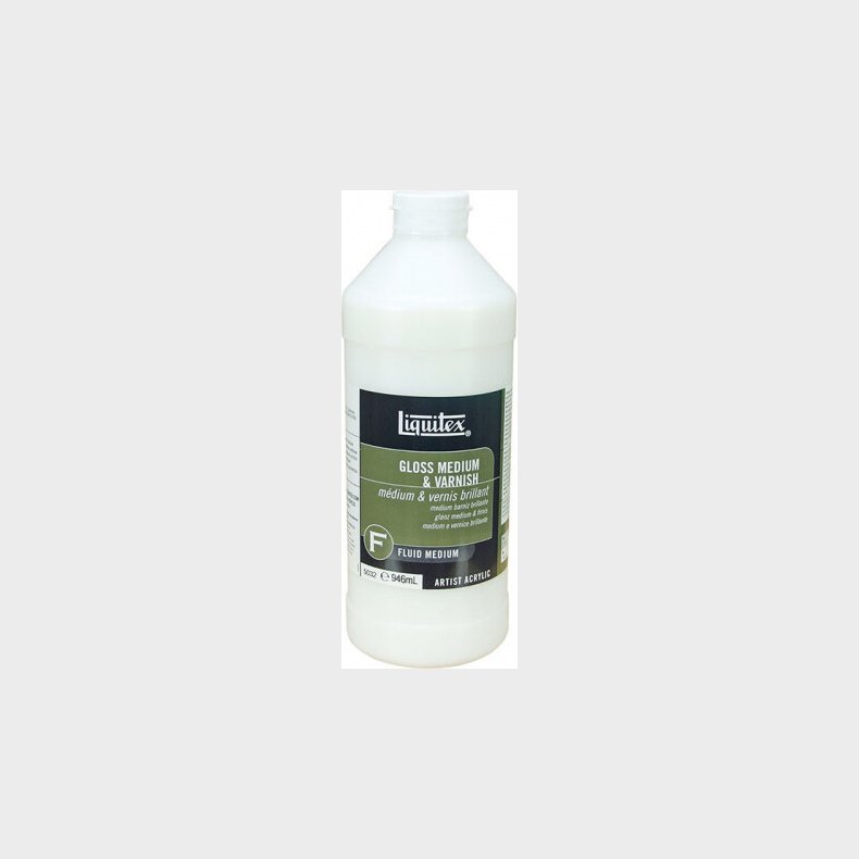 Liquitex - Gloss Medium &amp; Varnish 946 Ml - Fluid Medium