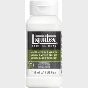 Liquitex - Gloss Medium & Varnish - Blank Lak 118 Ml