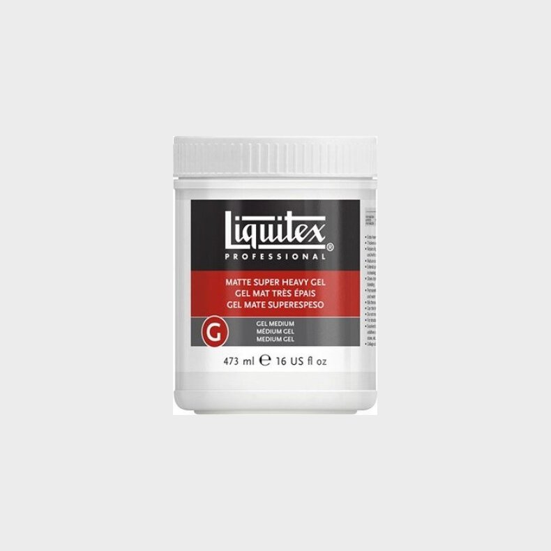 Liquitex - Matte Super Heavy Gel Medium 473 Ml