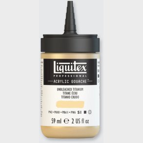 Liquitex - Gouache Akrylmaling - Unbleached Titanium 59 Ml