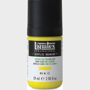 Liquitex - Gouache Akrylmaling - Cadmium Free Yellow Light 59 Ml