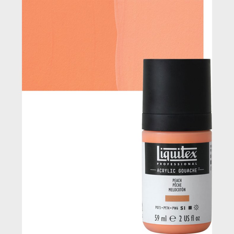 Liquitex - Gouache Akrylmaling - Peach 59 Ml