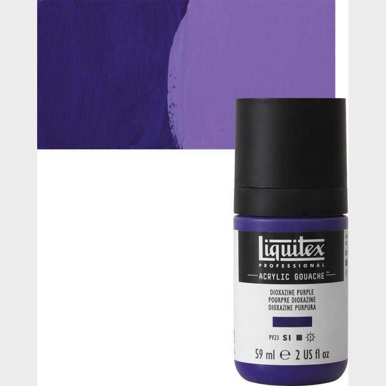 Liquitex - Gouache Akrylmaling - Dioxazine Purple 59 Ml