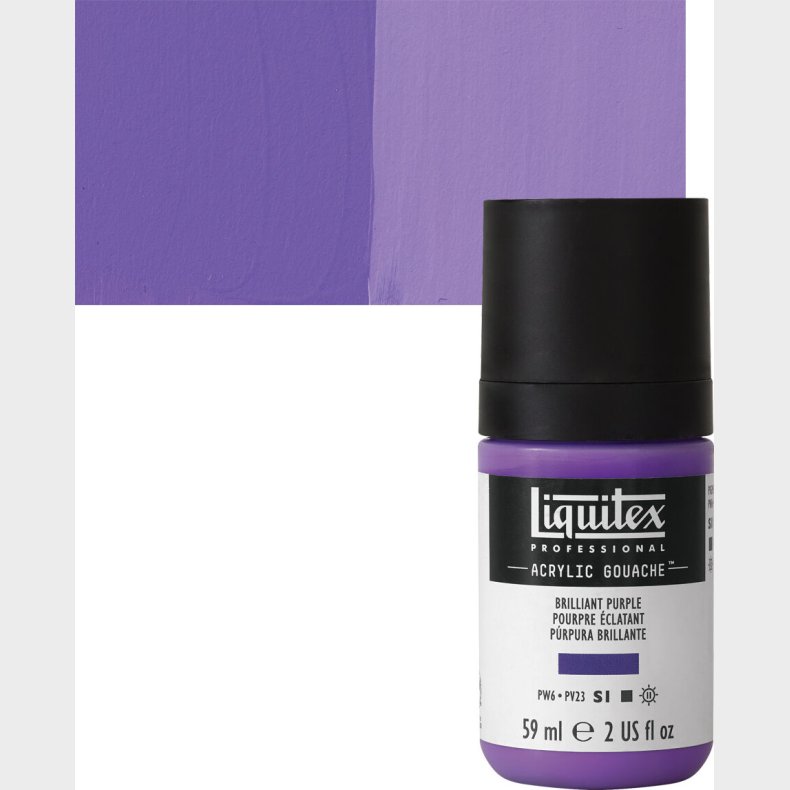 Liquitex - Gouache Akrylmaling - Briliant Purple 59 Ml