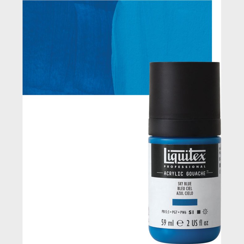 Liquitex - Gouache Akrylmaling - Sky Blue 59 Ml