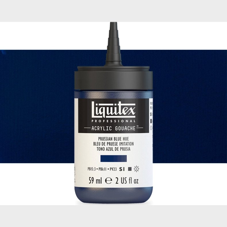 Liquitex - Akrylmaling Gouache - Prussian Blue Hue 59 Ml