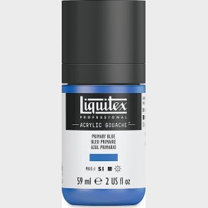 Liquitex - Gouache Akrylmaling - Primary Blue 59 Ml