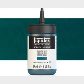 Liquitex - Gouache Akrylmaling - Turquoise Deep 59 Ml