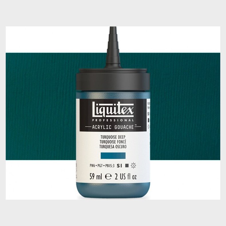 Liquitex - Gouache Akrylmaling - Turquoise Deep 59 Ml