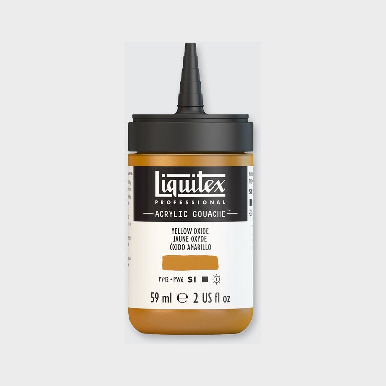 Liquitex - Akrylmaling Gouache - Yellow Oxide 59 Ml