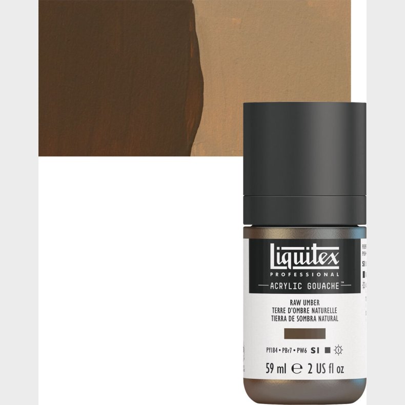 Liquitex - Gouache Akrylmaling - Raw Umber 59 Ml