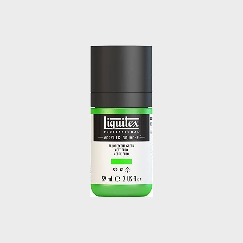 Liquitex - Gouache Akrylmaling - Fluorescent Green 59 Ml