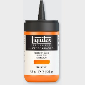 Liquitex - Gouache Akrylmaling - Fluorescent Orange 59 Ml