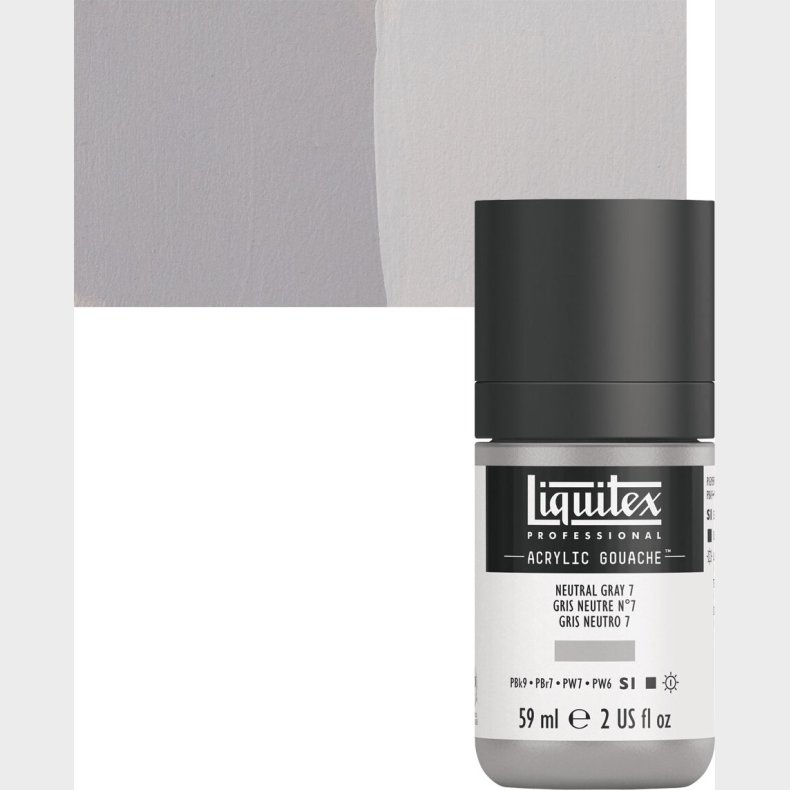 Liquitex - Gouache Akrylmaling - Neutral Grey 7 59 Ml