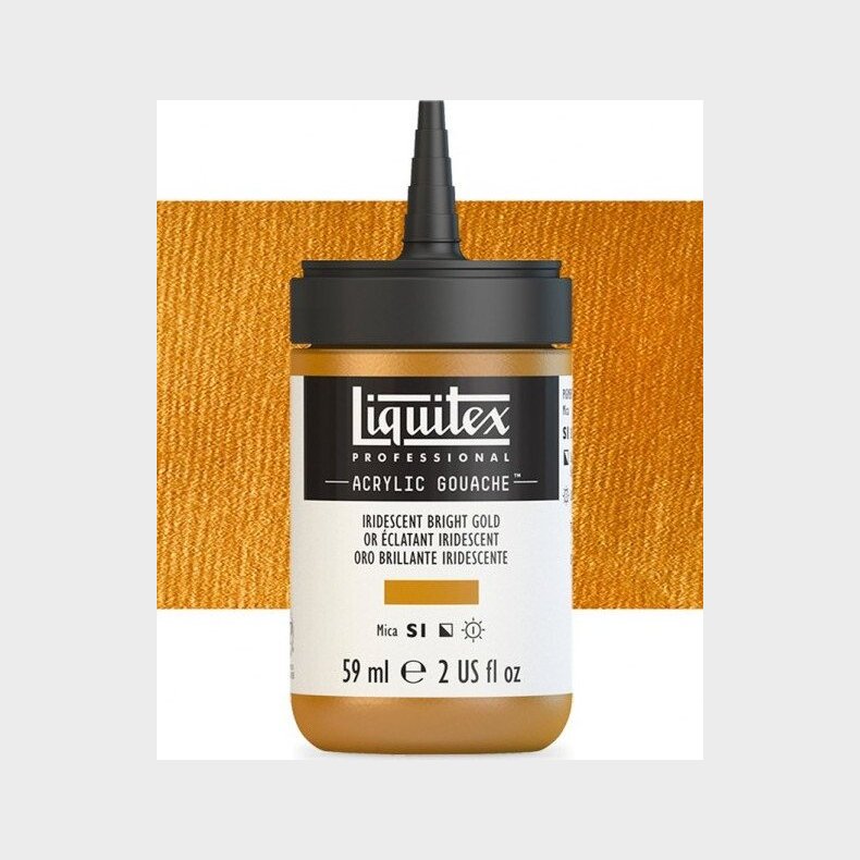 Liquitex - Gouache Akrylmaling - Iridescent Bright Gold 59 Ml