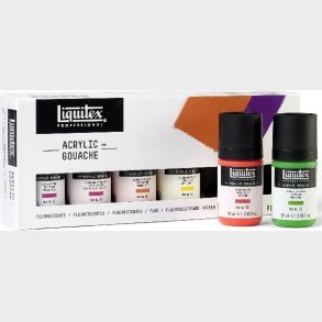 Liquitex - Gouache Akrylmaling St - Fluorescents - 6x59 Ml