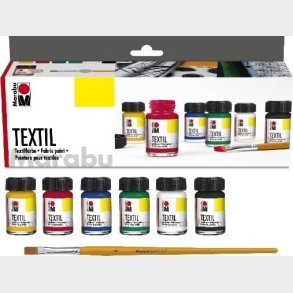 Marabu - Textil - Tekstilfarve St - 6x15 Ml