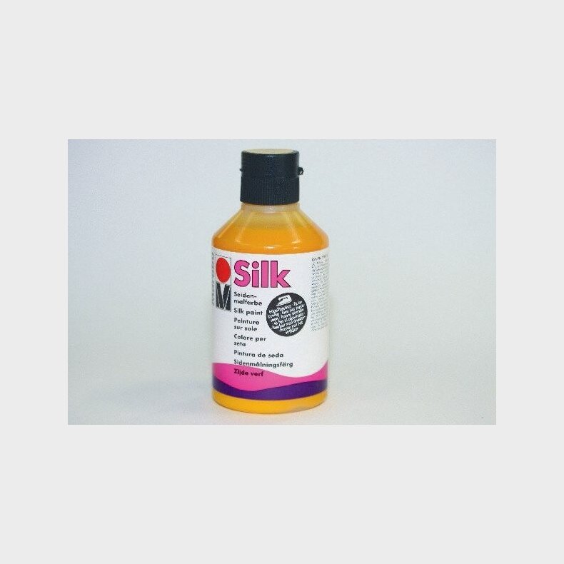 Silkemaling - Mellem Gul 250 Ml - Marabu