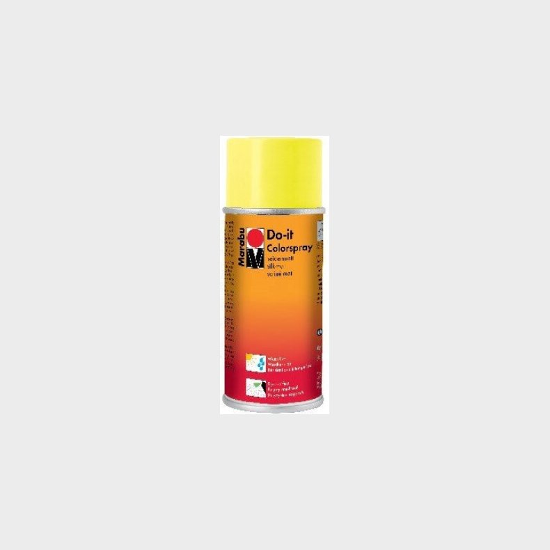 Marabu - Do It Spray Maling - Mat - Lemon 150 Ml