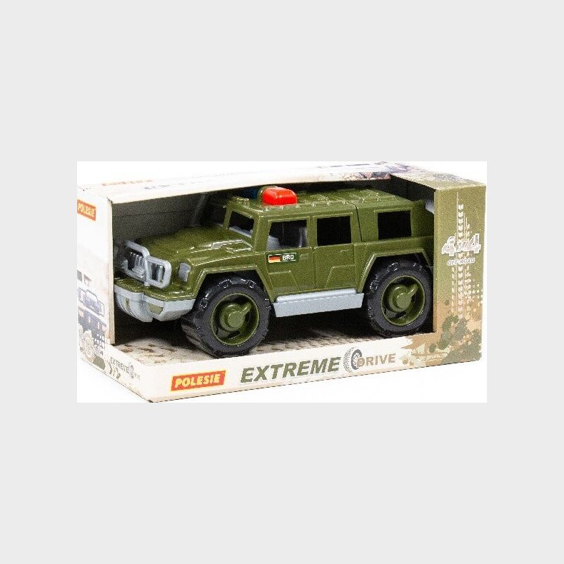 Militr Legetjsbil - Jeep - Grn - 32 Cm - Polesie