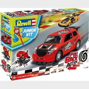 Revell Junior Kit - Racerbil Med Pull Back Funktion - 1:20 - Rd - 36 Dele