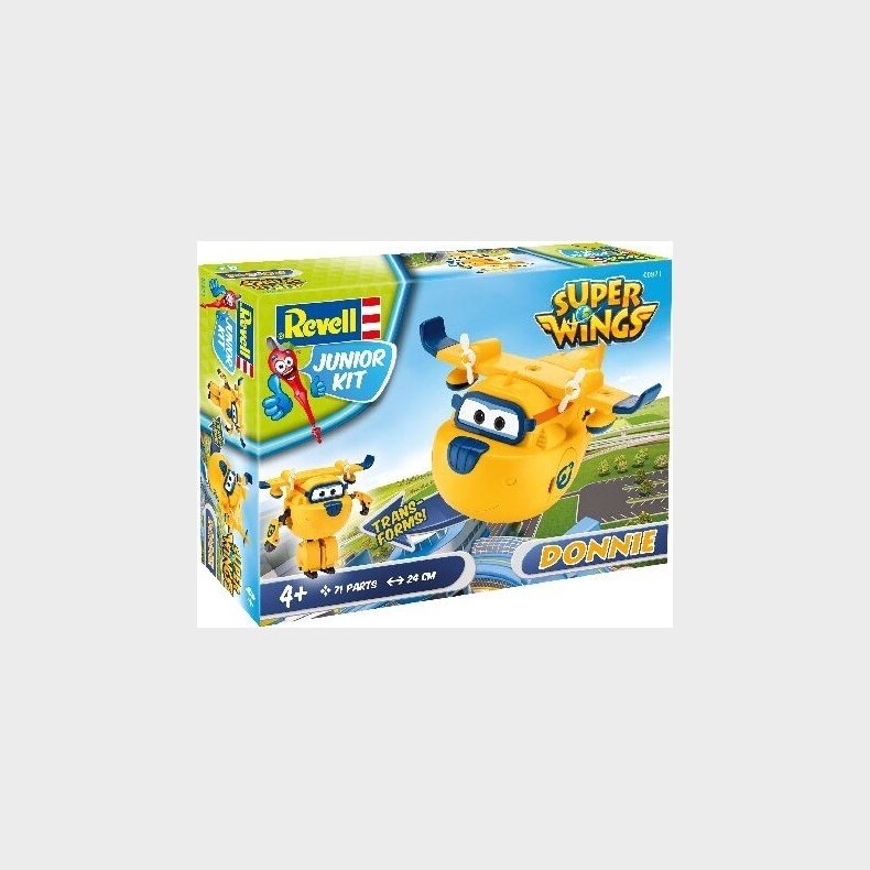 Revell Junior Kit - Super Wings - Donnie - 1/20 - 20 Cm