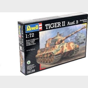 Revell - Tiger Ii Ausf. B Tank Byggest - 1:72 - 03129