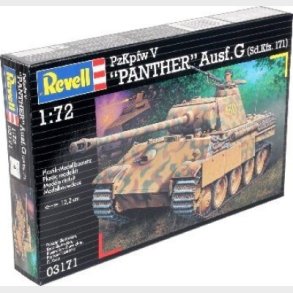 Revell - Panther Ausf G Tank Byggest - 1:72 - 03171