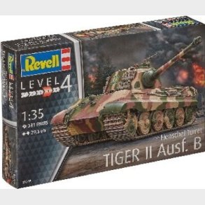 Revell - Tiger Ii Ausf. B Tank Byggest - 1:35 - 03249