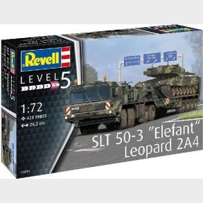 Revell - Slt 50-3 Elefant Lastbil Byggest - 1:72 - Level 5 - 03311