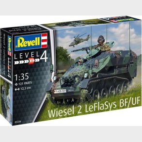 Revell - Wiesel 2 Leflasys Bf/uf Model Tank Byggest - 03336