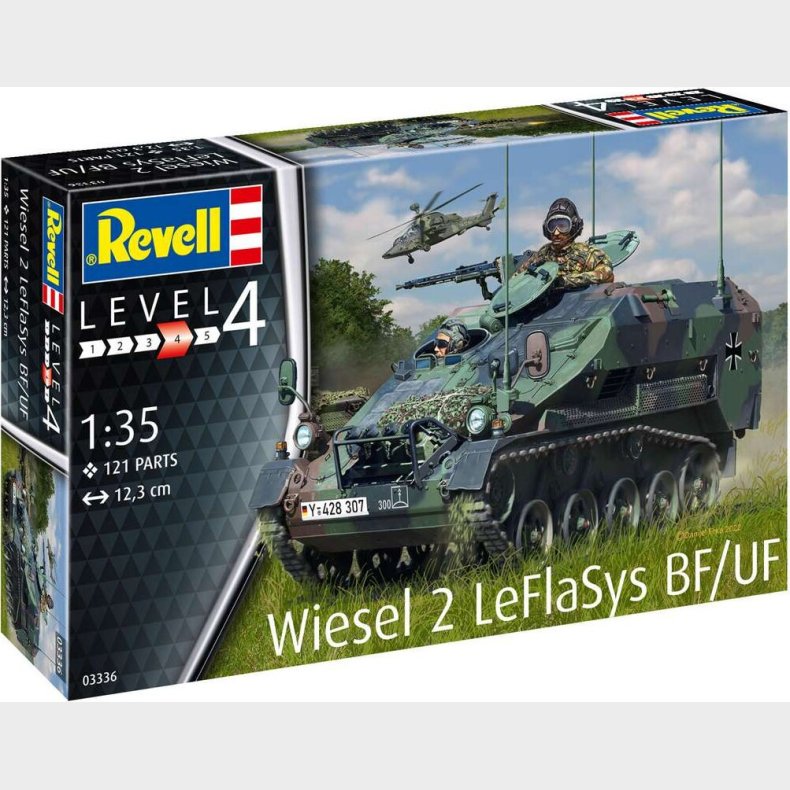 Revell - Wiesel 2 Leflasys Bf/uf Model Tank Byggest - 03336
