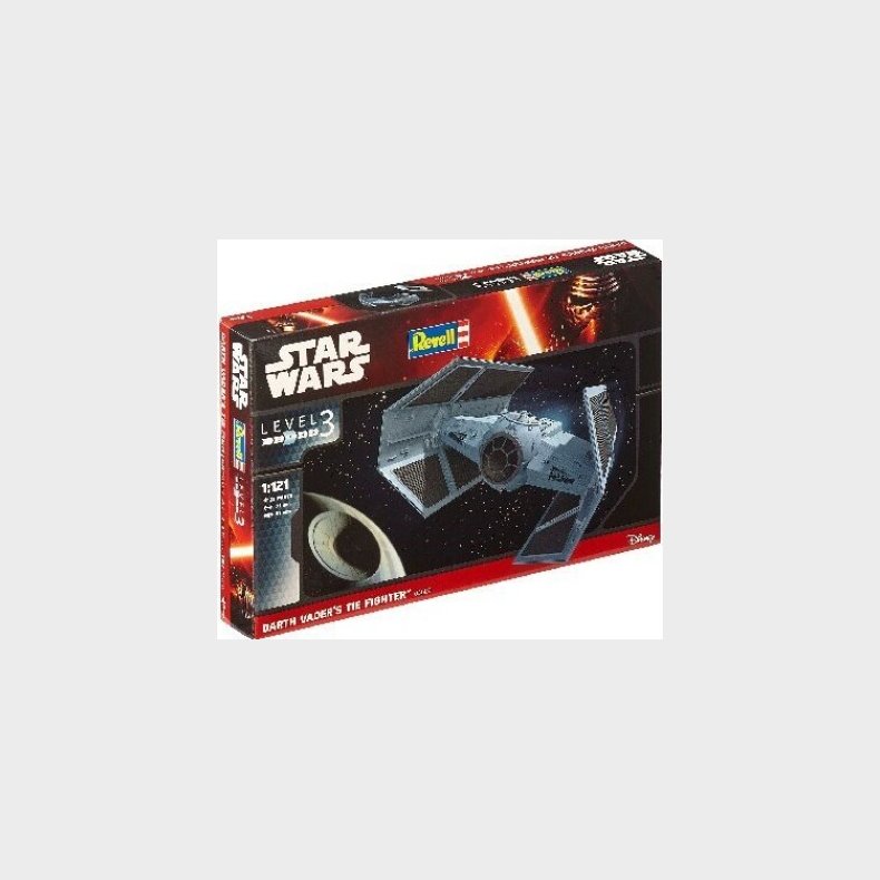 Revell - Darth Vaders Tie Fighter - Level 3 - 1:121 - 03602