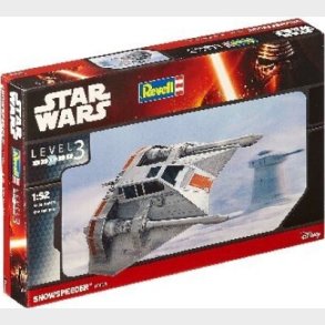 Revell - Star Wars Snowspeeder Rumskib Byggest - 1:52 - Level 3 - 03604