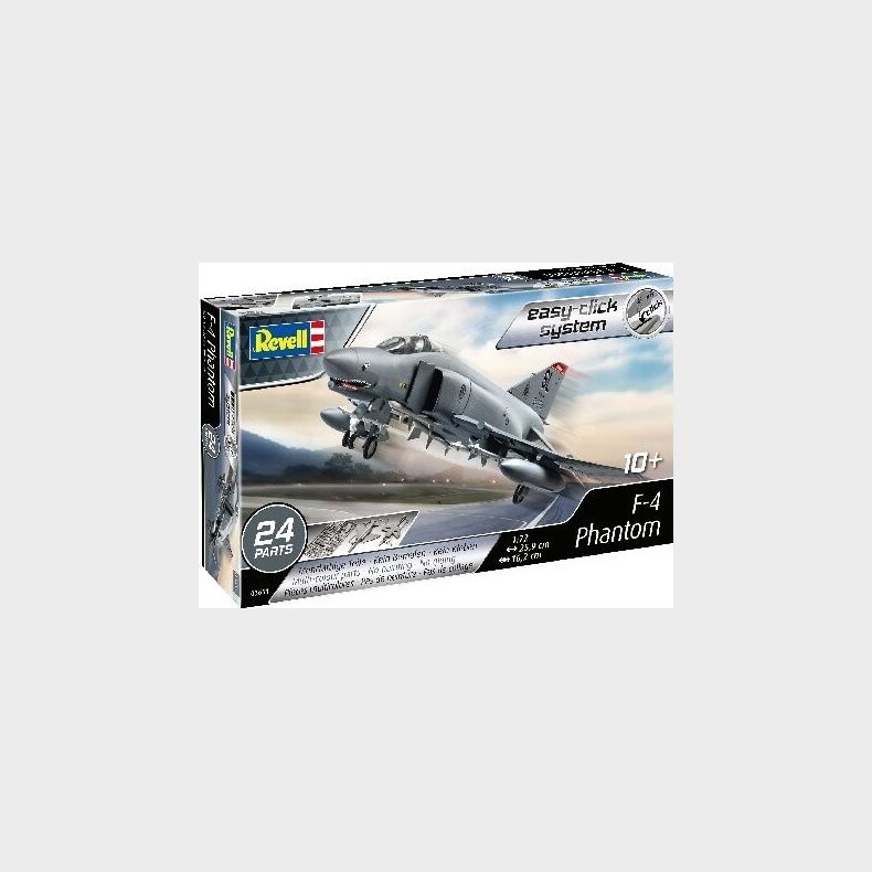 Revell - F-4 Phantom Fly Byggest - 1:72 - Easy Click - 03651