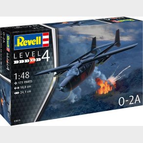 Revell - O-2a Skymaster - 1:48 - Level 4 - 03819