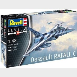 Revell - Dassault Rafale Fly Byggest - 1:48 - Level 4 - 03901