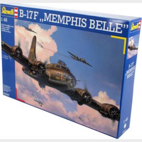 Revell - B-17f Memphis Belle Modelfly Byggest - 1:48 - 04297