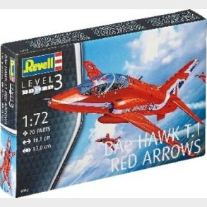 Revell - Bae Hawk T.1 Red Arrows Modelfly - 1:72 - Level 3 - 04921