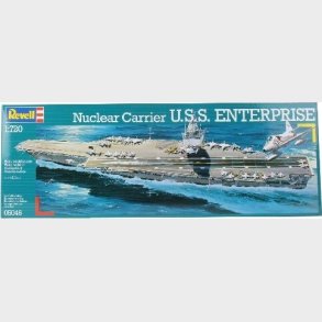 Revell - Nuclear Carrier Uss Enterprise Skib Byggest - 1:720 - 05046