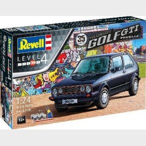 Revell - Vw Golf Gti Bil Byggest - 1:24 - Level 4 - 05694