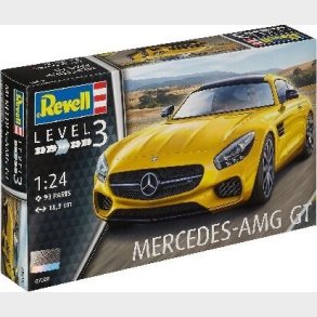 Revell - Mercedes Amg Gt Bil Byggest - 1:24 - Level 3 - 07028