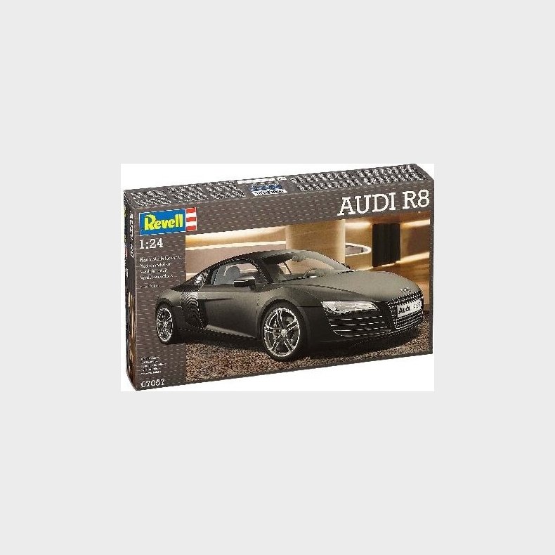Revell - Audi R8 Model Bil Byggest - 1:24 - 07057