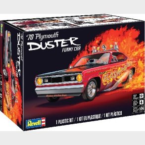 Revell - 70 Plymouth Duster Modelbil Byggest - 1:24 - 14528