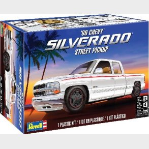 Revell - Chevy Silverado Pickup Byggest - 1:25 - Level 4 - 14538