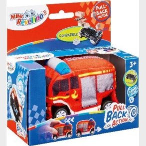 Pull Back Bil - Brandbil - 9 Cm - Mini Revellino