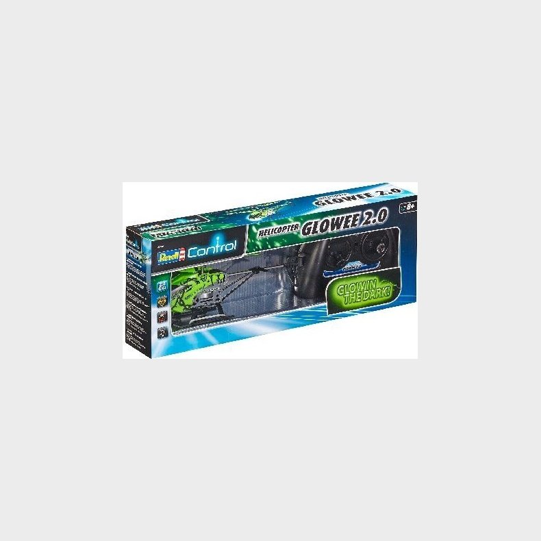 Revell Control - Glowee 2.0 Helicopter - Glow In The Dark - 26 Cm
