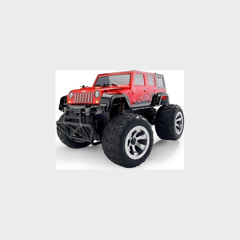 Fjernstyret Jeep Bil - Wrangler Rubicon - Revell Control - 1:18 - 24464